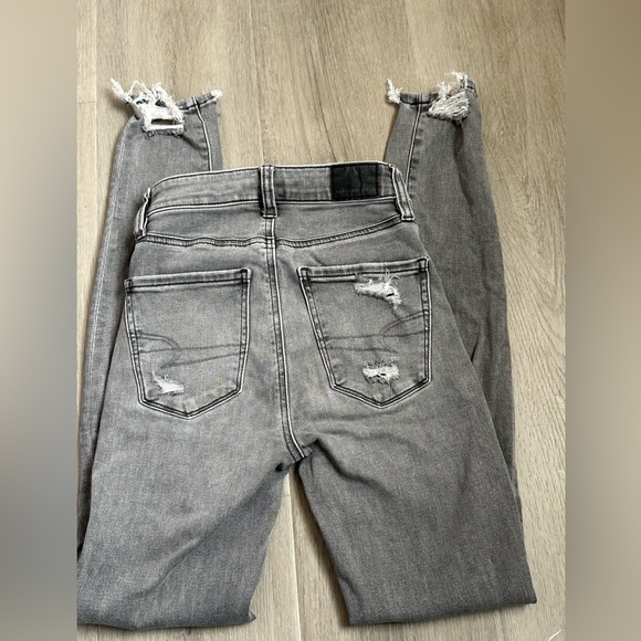 AMERICAN EAGLE GIRLS SUPER HI RISE JEGGING aside 000 Regular - Picture 2 of 12